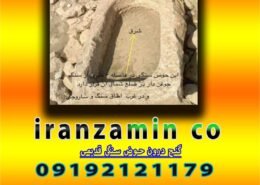 گنج درون حوض سنگی قدیمی